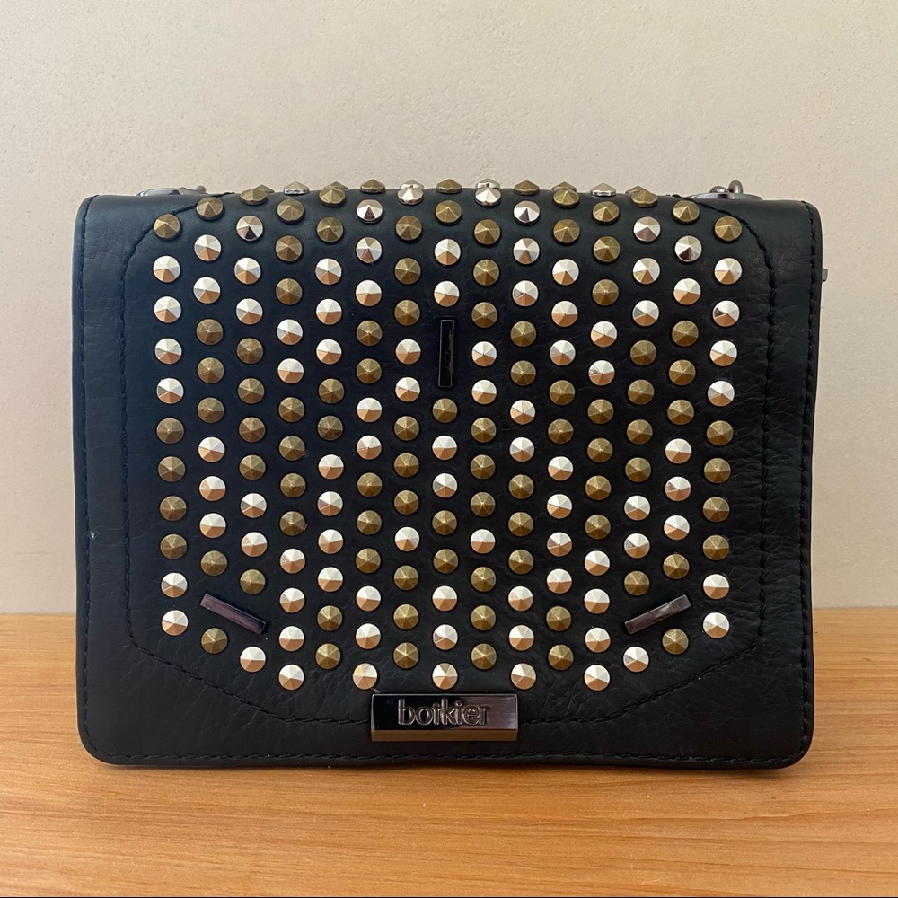 Rare Botkier Studded Crossbody Bag w Chain Strap